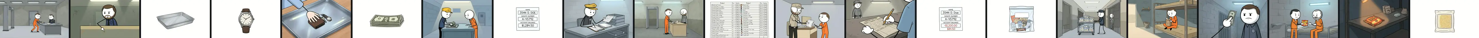 The 21 pictures of chapter 1, You Just Got Locked Up