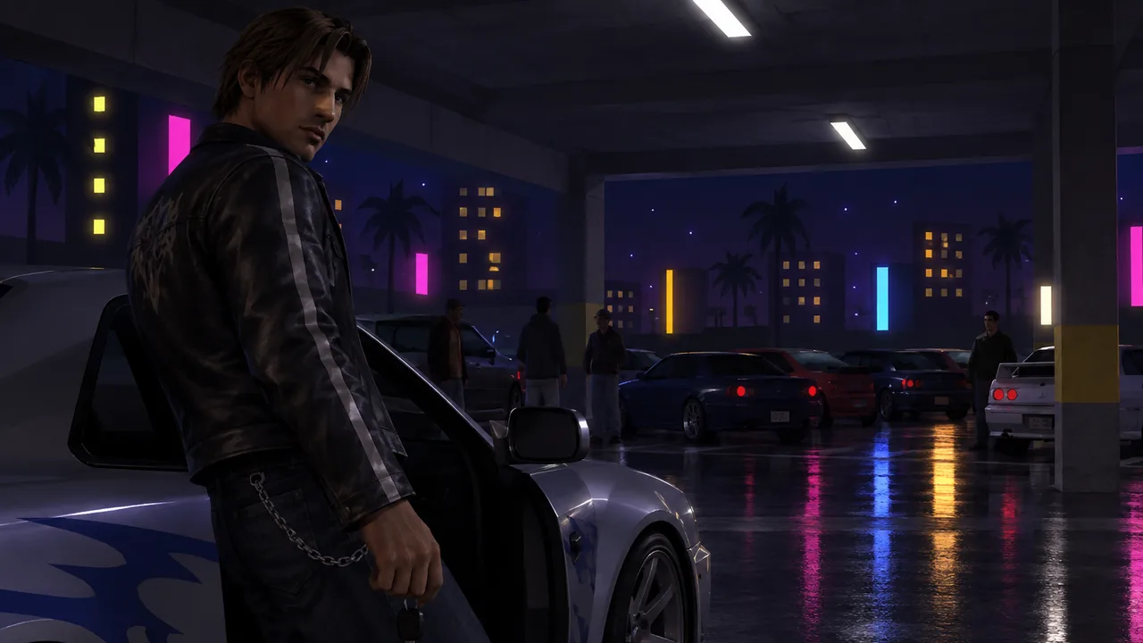 PS2 Cutscene look, a sample frame